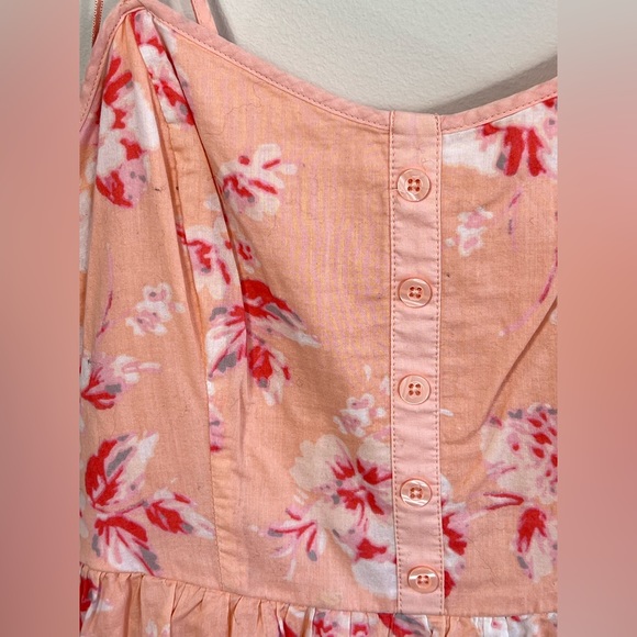 Lauren Conrad soft pink floral mini dress, size 6 - Picture 3 of 4